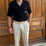 پیراهن مشکی مناسب محرم برای شیک پوشان