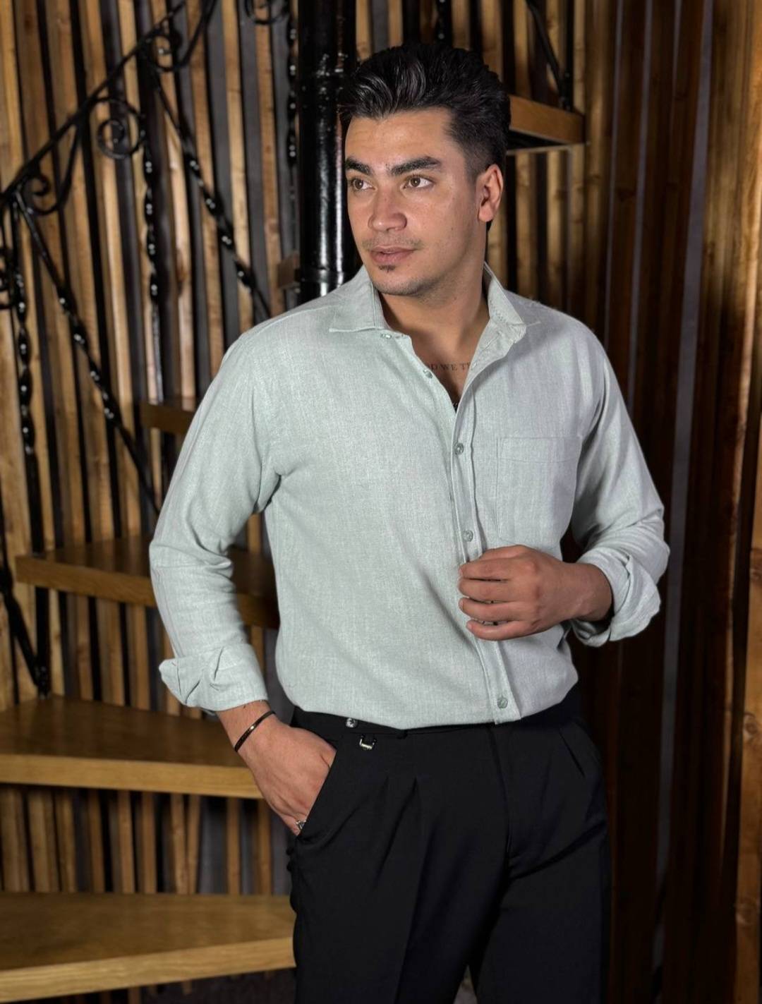 پیراهن اسپرت فرانل ملانژ