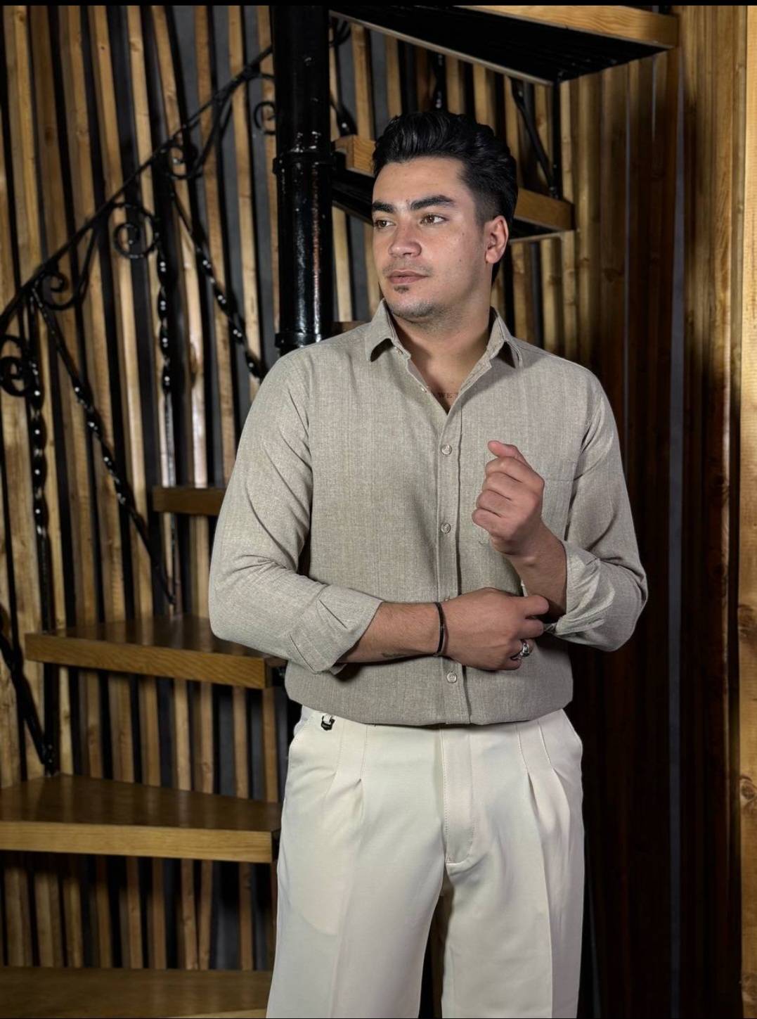 پیراهن اسپرت فرانل ملانژ