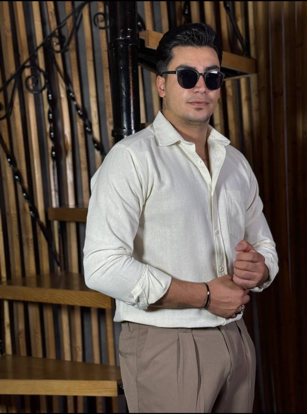 پیراهن اسپرت فرانل ملانژ