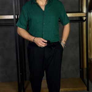 پیران آستین کوتاه کرپ توانتی فتحی