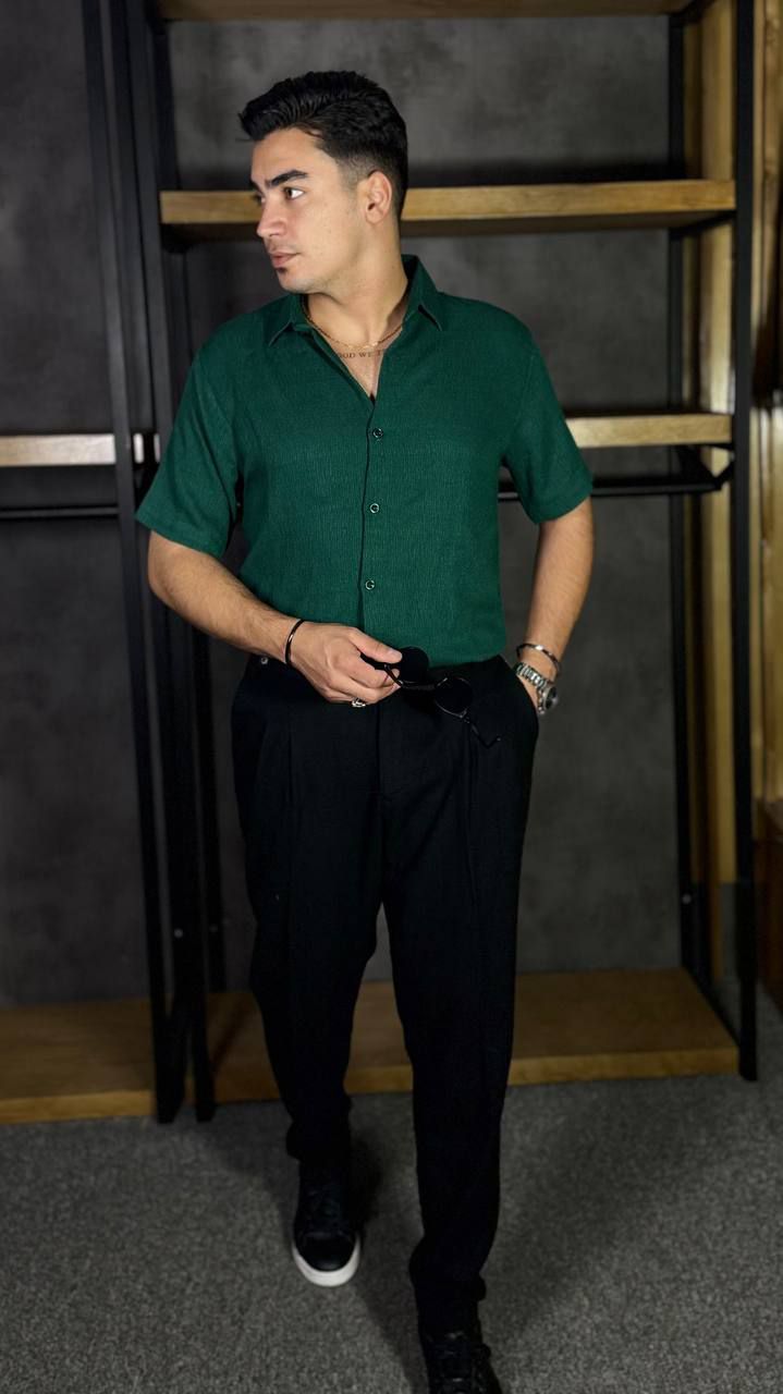 پیران آستین کوتاه کرپ توانتی فتحی