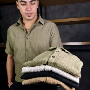 پیراهن اسپرت مراکشی آستین کوتاه