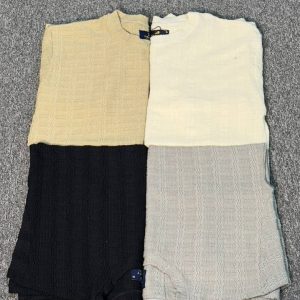 تی شرت یقه گرد طرح دار