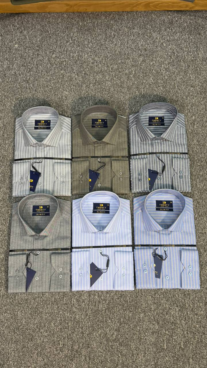 پیراهن راه راه مجلسی