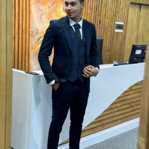 کت شلوار و جلیقه گاواردین ژیله دو‌رو