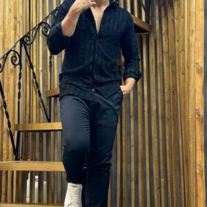   پیراهن اسپرت مخمل اسپیرال