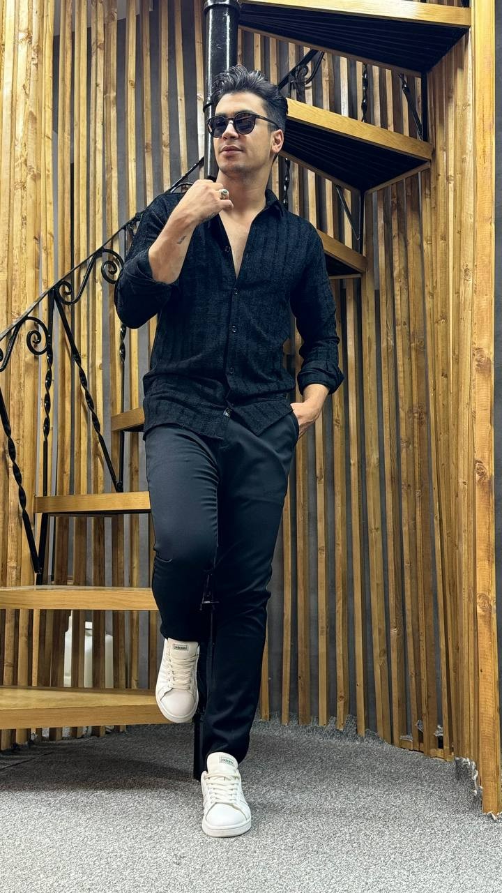 پیراهن اسپرت مخمل اسپیرال