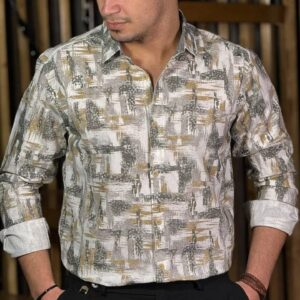 پیراهن اسپرت چاپی لنین ٱپتیم