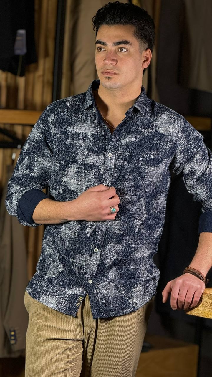 پیراهن اسپرت چاپی