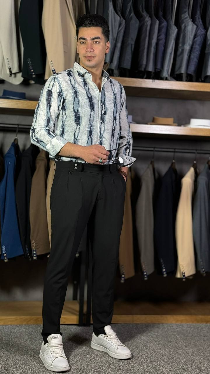 پیراهن چاپی