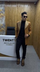 پالتو فوتر دو یقه مردانه محصول فروشگاه تونتی من