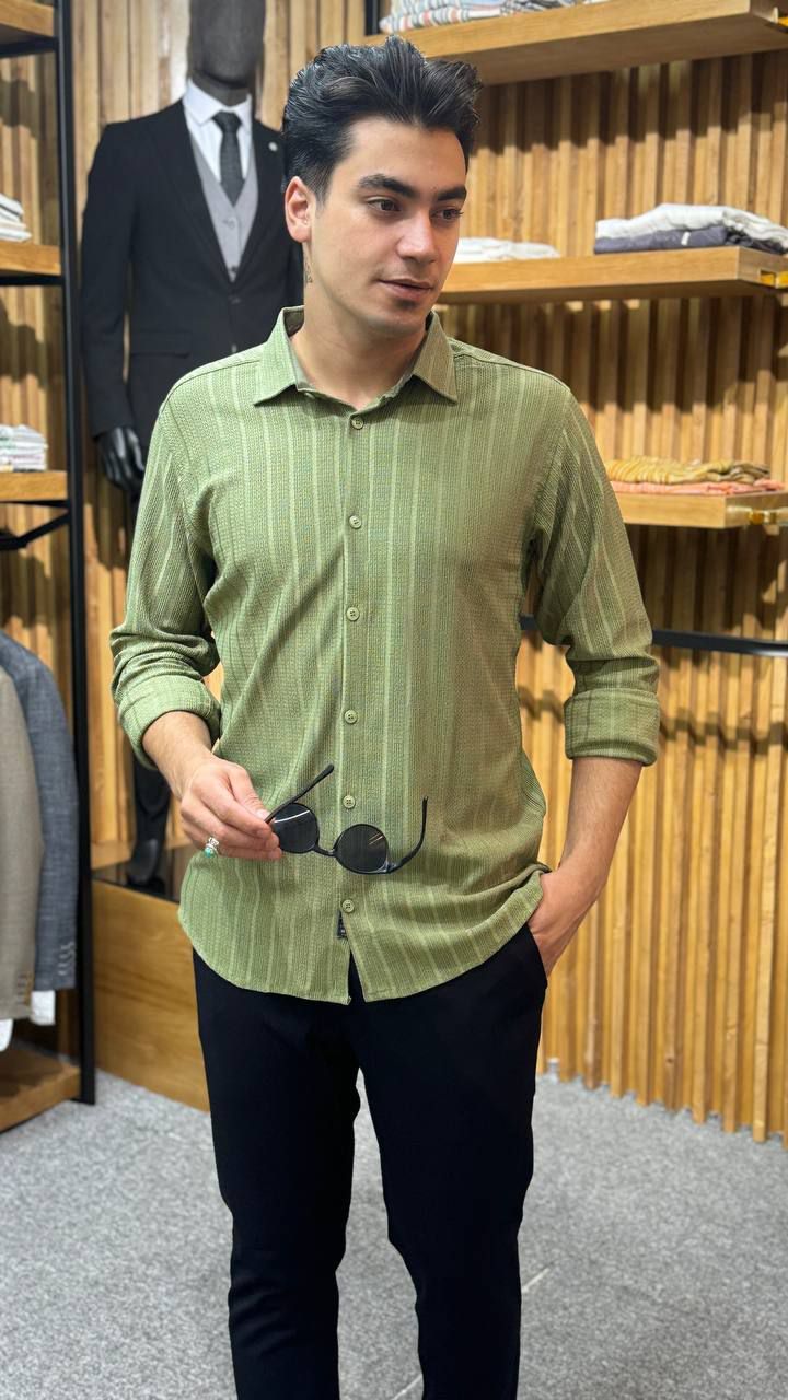 پیراهن اسپرت مردانه آستین بلند توانتی من