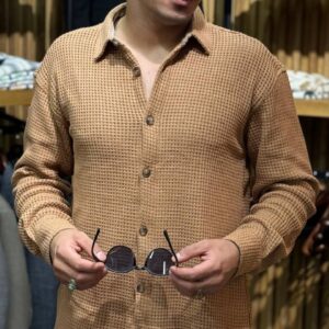 پیراهن اسپرت طرحدار  پارچه ترک