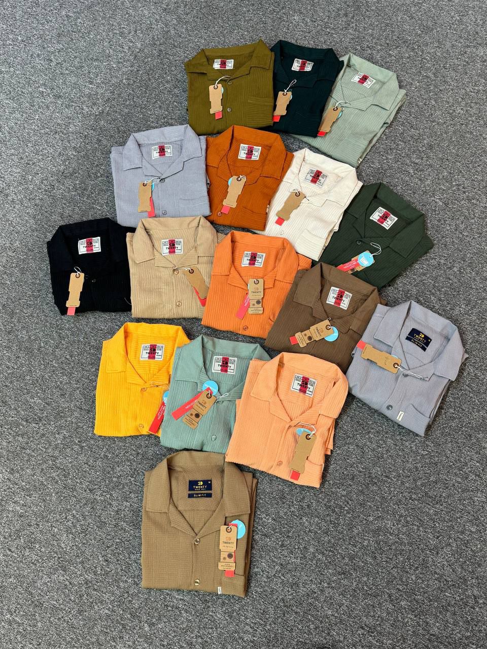 پیراهن آستین کوتاه آیراش یقه انگلیسی فروشگاه توانتی من