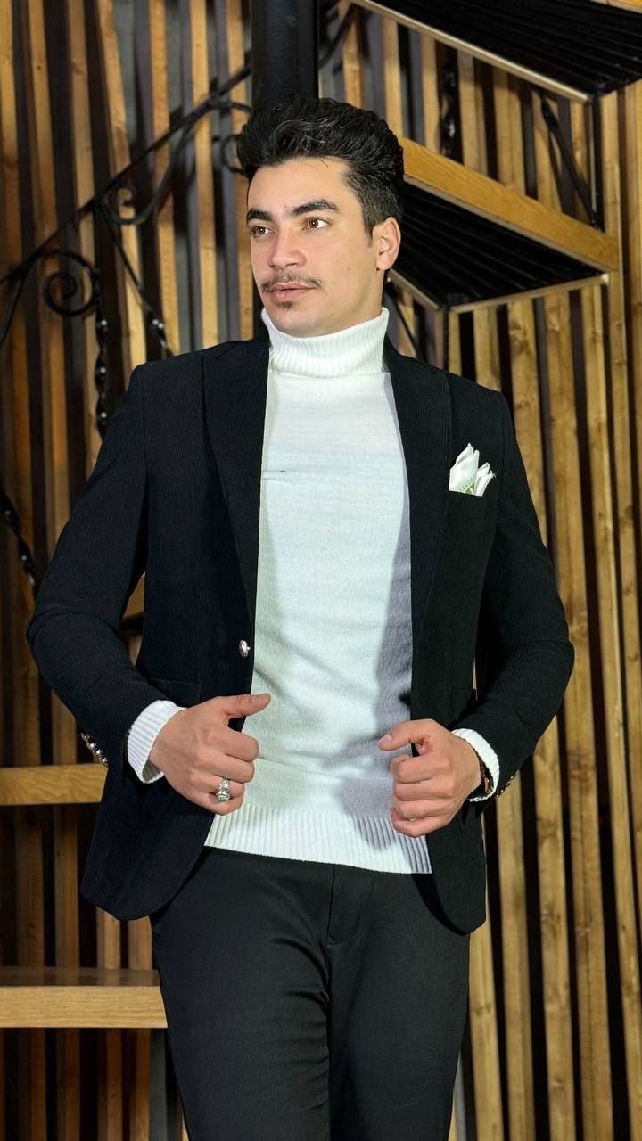 کت تک اسپرت مخمل فروشگاه توانتی من