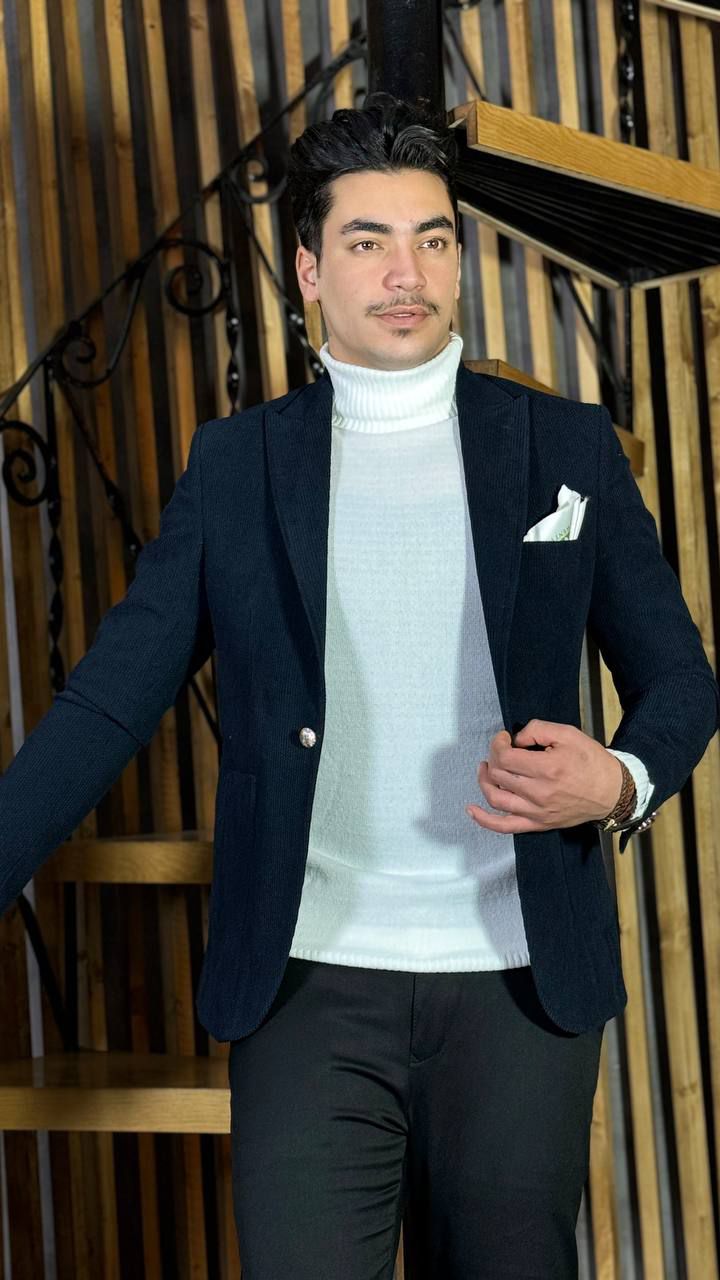 کت تک اسپرت مخمل فروشگاه توانتی من