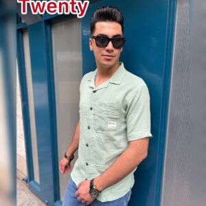 پیراهن آستین کوتاه یقه انگلیسی مالیبو فروشگاه توانتی من