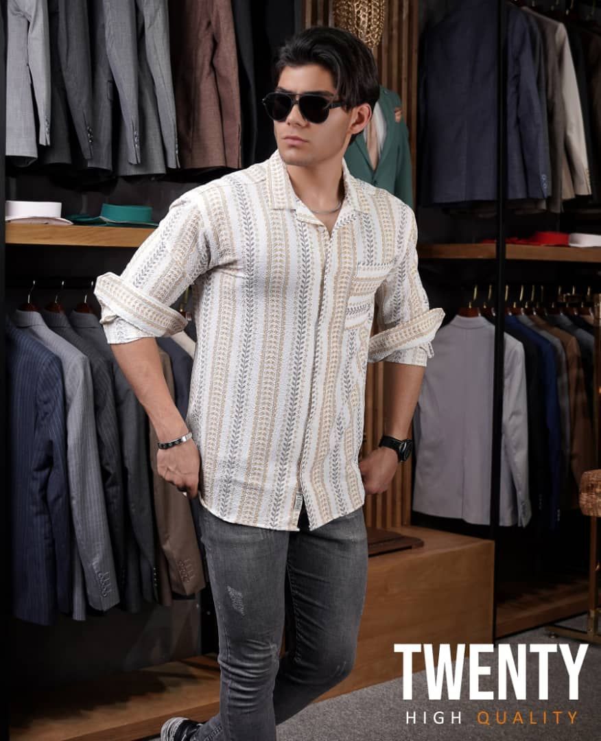 پیراهن راه راه کنزو فروشگاه توانتی من