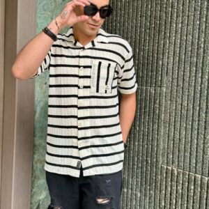 پیراهن آستین کوتاه رینگی فرشگاه توانتی من